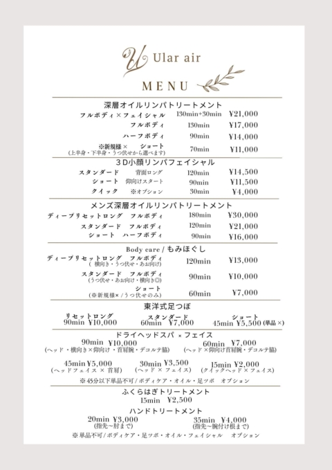 価格改定および変更